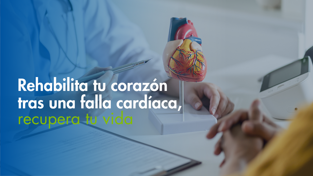 Rehabilita tu corazón tras una falla cardíaca, recupera tu vida